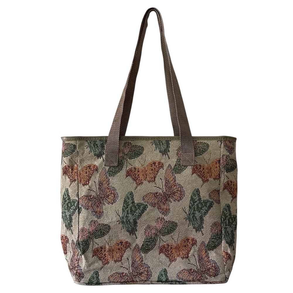 Large Butterfly Tapestry Tote Bag